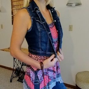 Denim vest